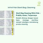 Whril Pak Steril Bag Cleaning B01489